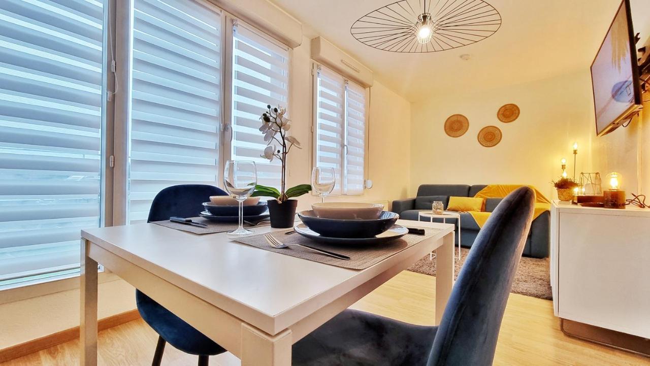 Le Smart - Parking - Terrasse - Wifi - Mulhouse - Relax Bnb Pfastatt Zewnętrze zdjęcie