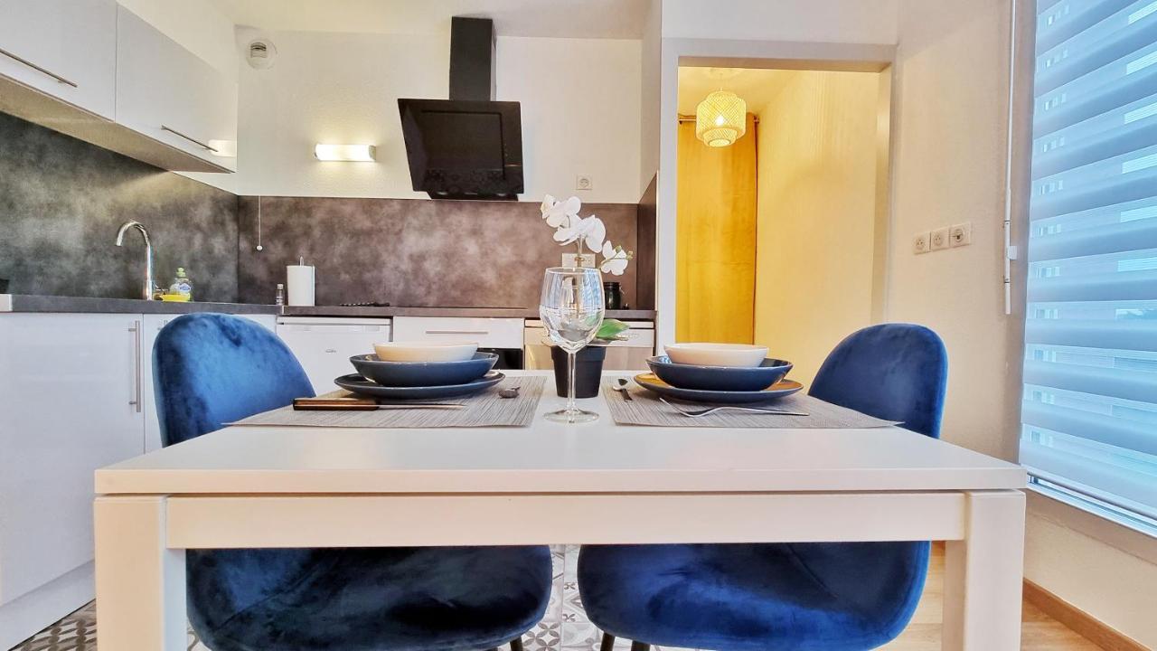 Le Smart - Parking - Terrasse - Wifi - Mulhouse - Relax Bnb Pfastatt Zewnętrze zdjęcie
