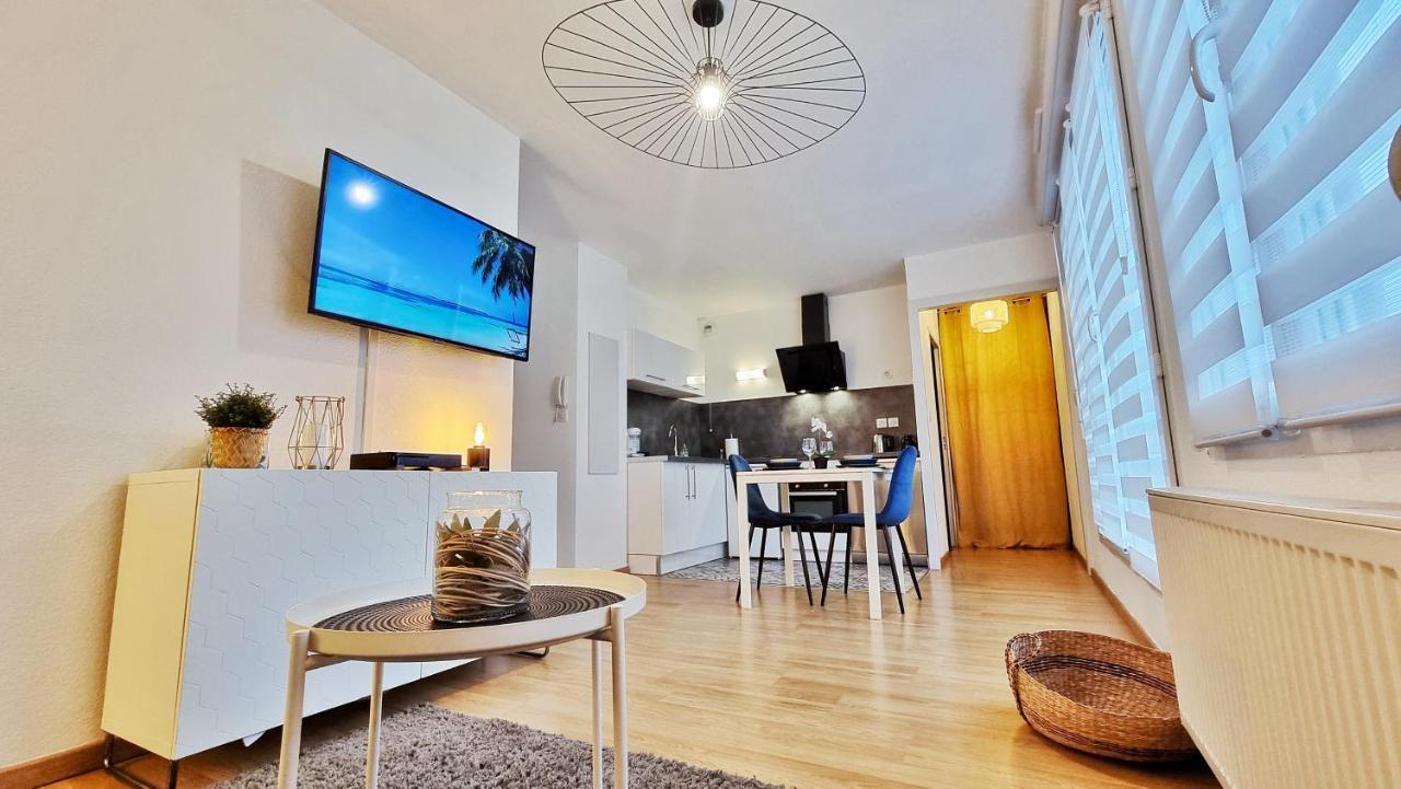Le Smart - Parking - Terrasse - Wifi - Mulhouse - Relax Bnb Pfastatt Zewnętrze zdjęcie