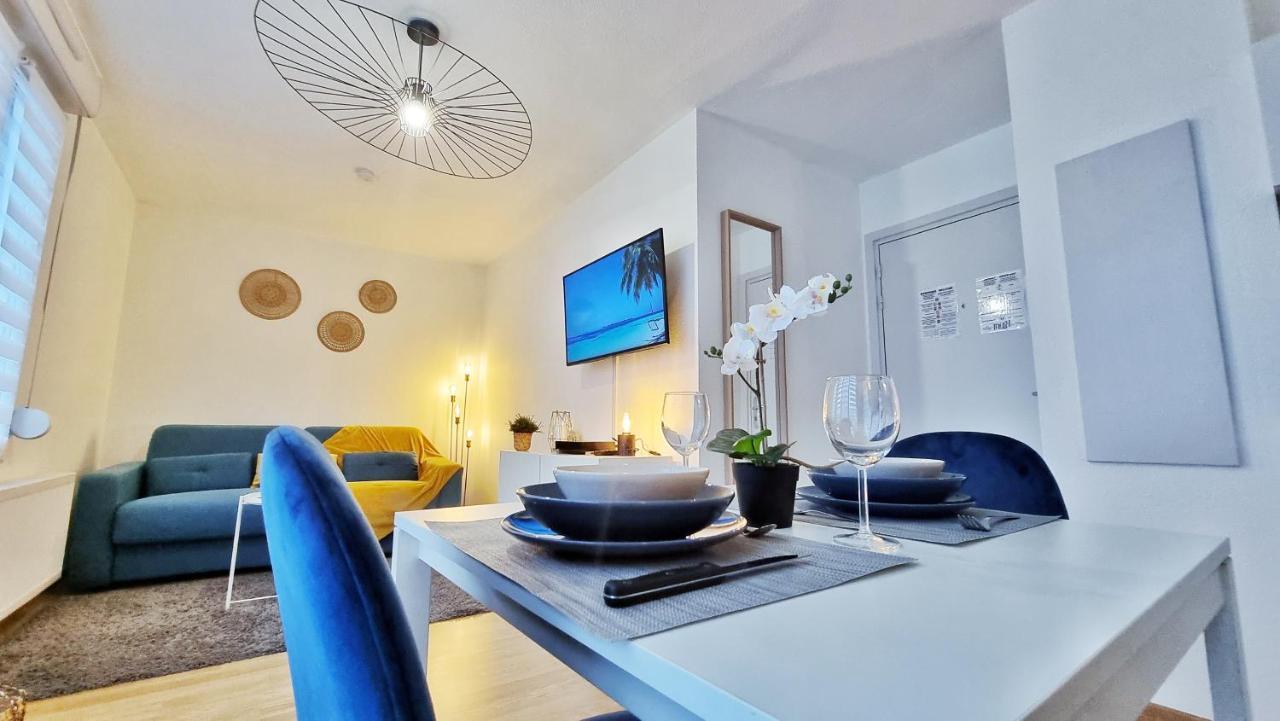 Le Smart - Parking - Terrasse - Wifi - Mulhouse - Relax Bnb Pfastatt Zewnętrze zdjęcie